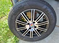 Grajewo ogłoszenia: Sprzedam 4 kola alufelgi 15 4×100 opony nowe kleber 195/65/15 - zdjęcie