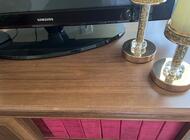 Grajewo ogłoszenia: Sprzedam szafkę RTV i witrynę (bez zawartości). Używane, stan... - zdjęcie